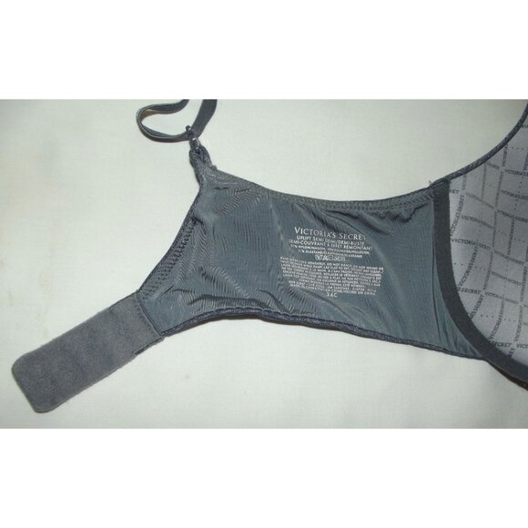 Victoria's Secret Bra34C Uplift Semi Demi Underwire Blue Heather multi-way strap - Picture 8 of 8